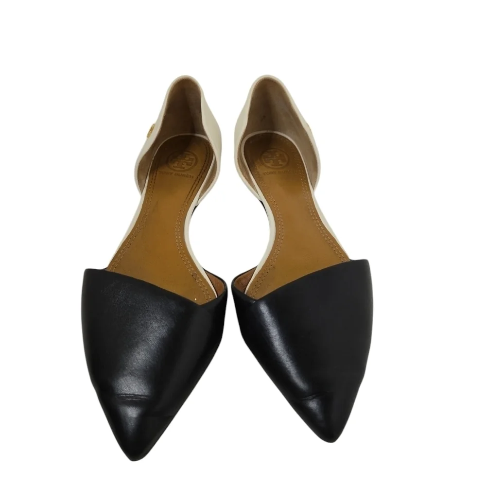 Tory Burch Leather D'Orsay Flats Size 7M